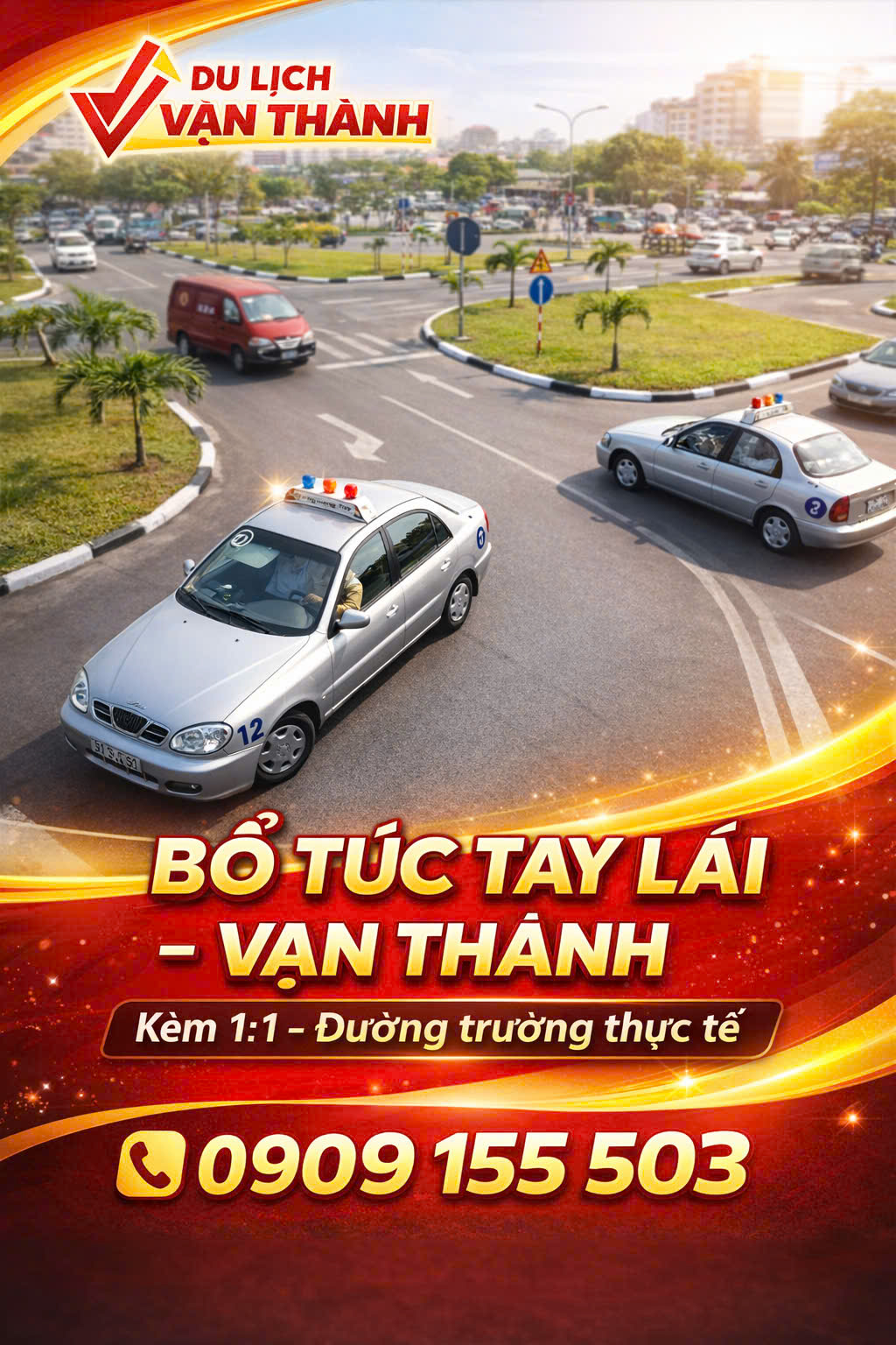 Bổ túc tay lái có thắng phụ 